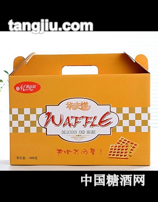 慕丝妮格子蛋糕奶香格子饼