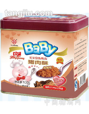 营养猪肉酥（核桃味）100g