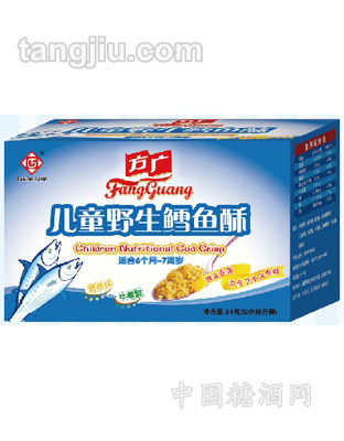 儿童野生鳕鱼酥84g