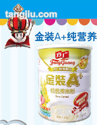 金装A+纯营养米粉375g