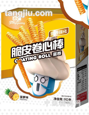 脆皮卷心棒蛋卷（菠萝味）90g