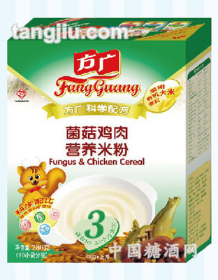 菌菇鸡肉营养米粉280g