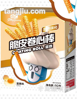 脆皮卷心棒蛋卷（蛋黄味）90g