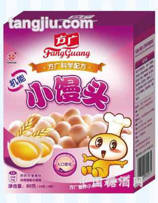 机能小馒头（钙铁锌蛋黄味）80g