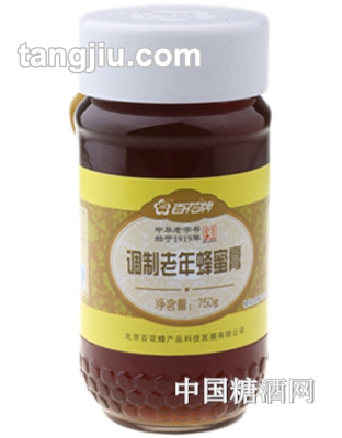 百花牌调制老年蜂蜜膏750g