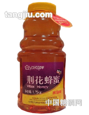 百花牌荆花蜂蜜1750g装