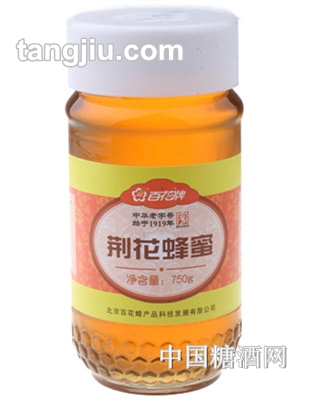 百花牌荆花蜂蜜750g