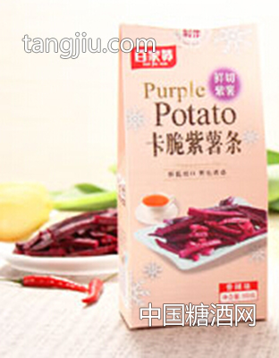 百家赞卡脆紫薯条香辣味袋装