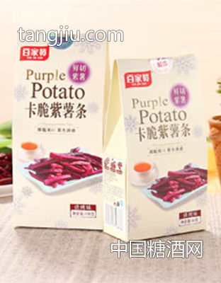 百家赞卡脆紫薯条烧烤味袋装