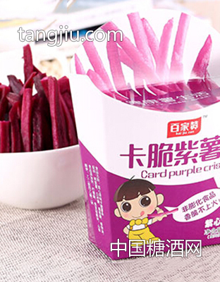百家赞卡脆紫薯条