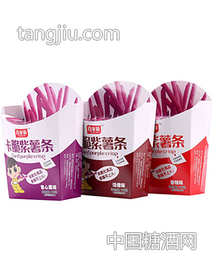 百家赞卡脆紫薯条组合