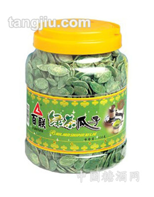 绿茶瓜子桶装800g
