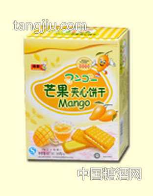 160g芒果夹心饼（QS版）
