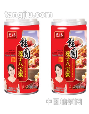曼诺桂圆莲子八宝粥320g