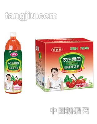百事利农夫果园山楂味饮料1.28L