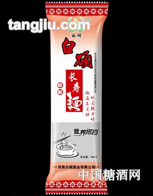 白硕精制长寿面300g