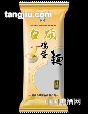 白硕精制鸡蛋面425g
