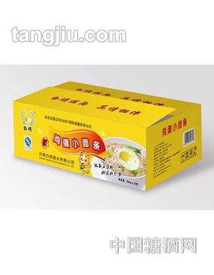 白硕鸡蛋小面条260g