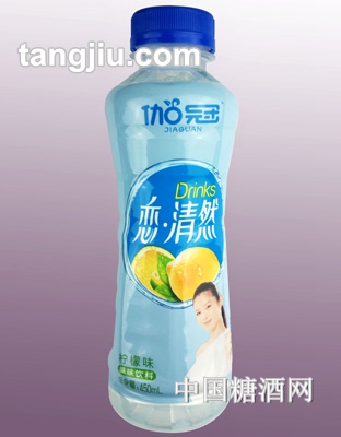 伽冠柠檬味饮料450ml