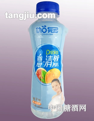 伽冠柚子味饮料450ml