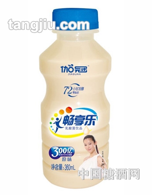 伽冠原味乳酸菌饮料360ml