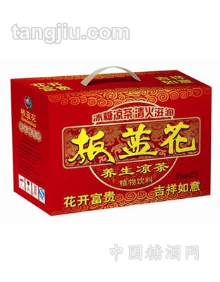板蓝花冰糖凉茶310ml