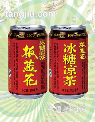 310ml罐装板蓝花冰糖凉茶