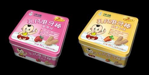 伴娃磨牙棒铁罐装（草莓味）