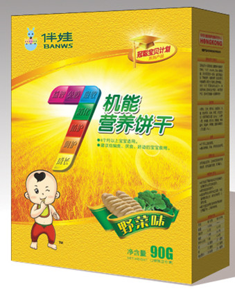 野菜味机能营养饼干