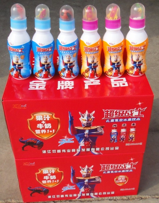 超极战士含乳饮料