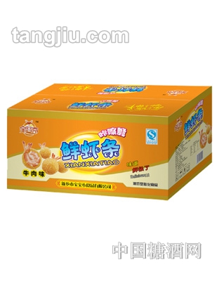 宝谷奇鲜虾条牛肉味