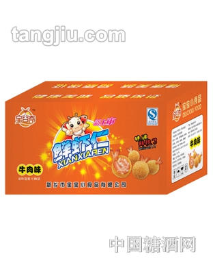 宝谷奇鲜虾仁牛肉味