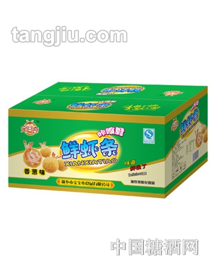 宝谷奇鲜虾条香葱味
