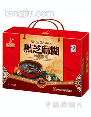 传统手磨黑芝麻糊800g