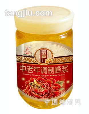 中老年调制蜂浆750g