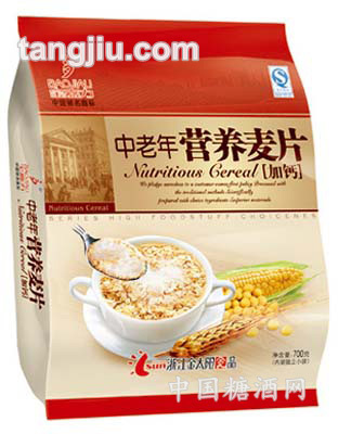 中老年加钙营养麦片700g