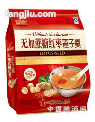 无加蔗糖红枣莲子羹680g