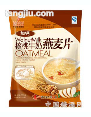 核桃牛奶加钙燕麦片550g