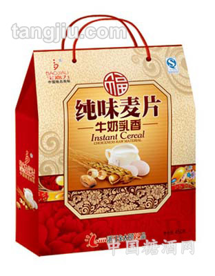 牛奶乳香纯味麦片450g