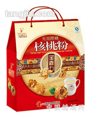 无加蔗糖核桃粉400g