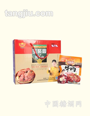 宝聚鼎牛肉礼盒5袋装