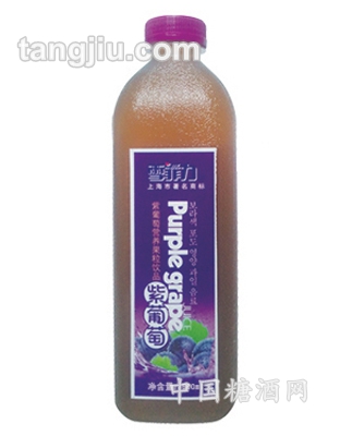 紫葡萄营养果粒饮品