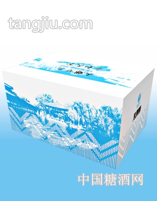 趵突泉蓝款纸箱