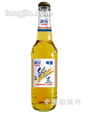 白沙纯生啤酒600ml