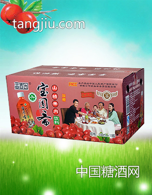 宝圆斋野山楂汁有蔗糖350ml*15.