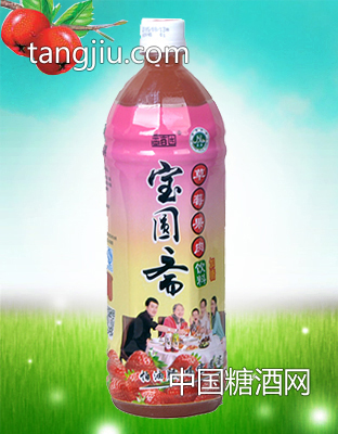 宝圆斋鲜榨草莓1L