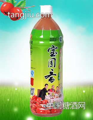 宝圆斋野山楂汁有蔗糖1L
