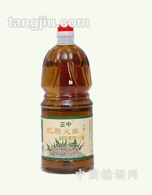 巴马正中牌火麻调和油1.6L装