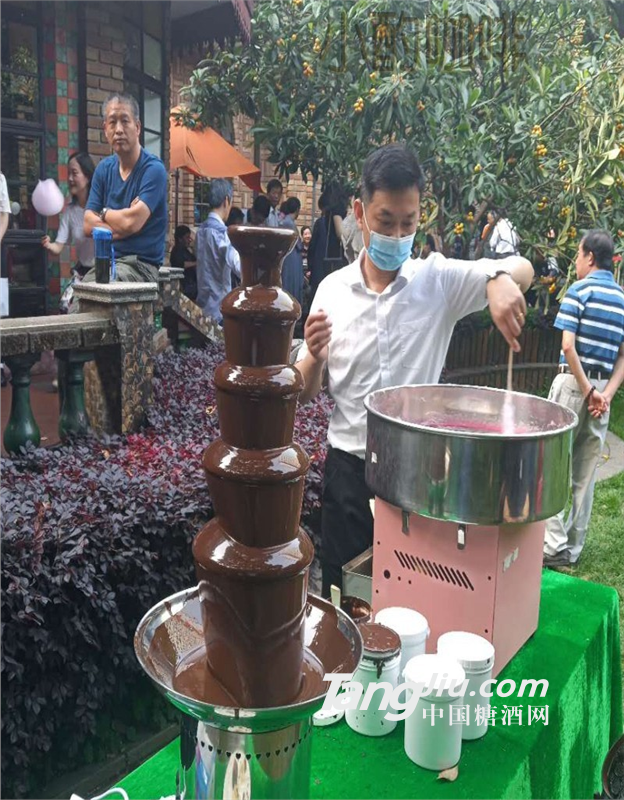 上海巧克力喷泉机租赁diy暖场巧克力机婚庆生日派对展会短期租赁