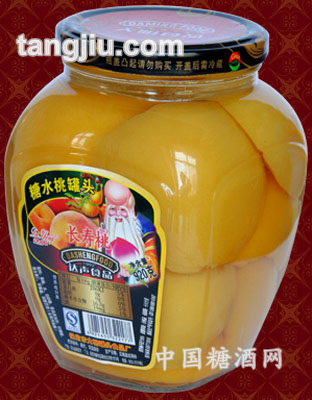 920g糖水桃罐头